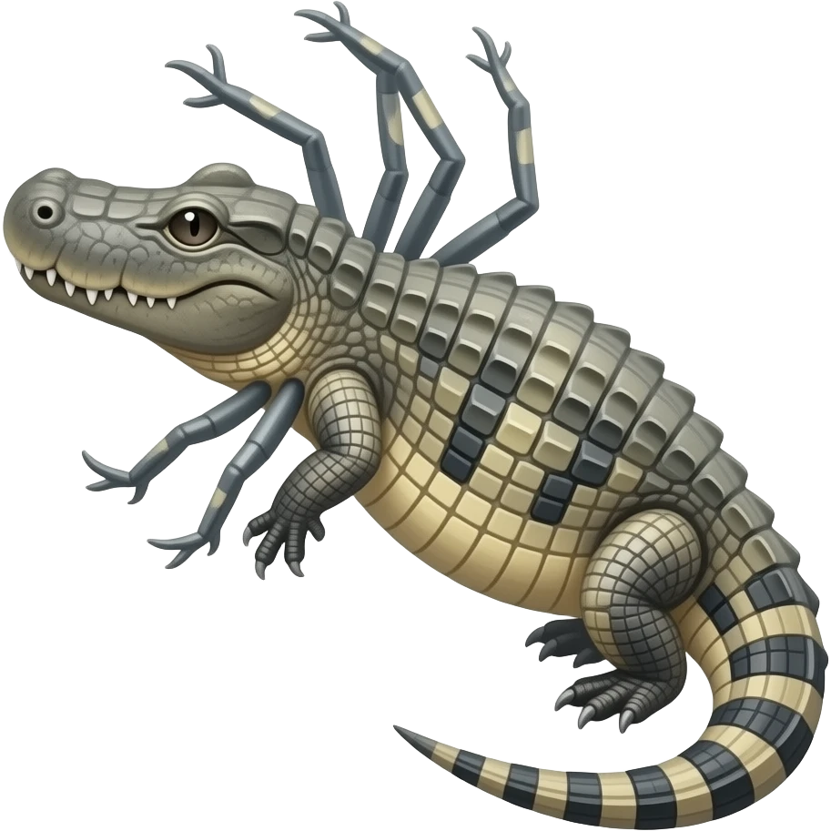 spider gator emoji