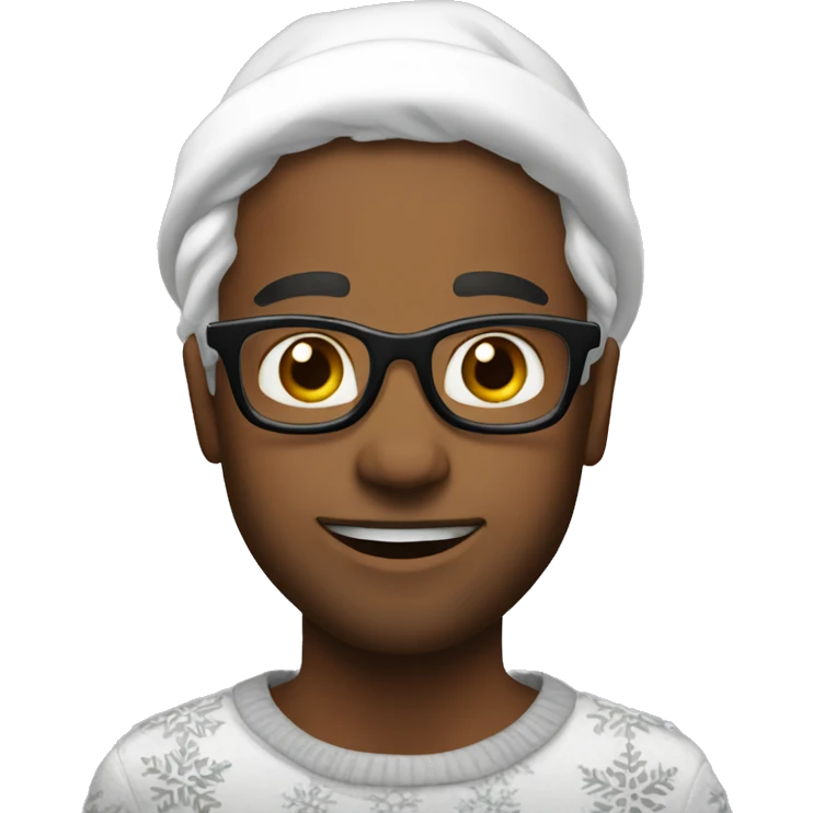 Christmas vibes emoji