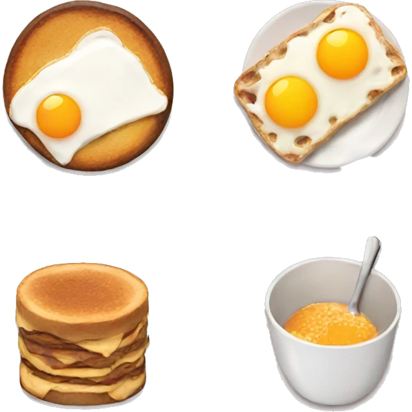 breakfast aesthetic emoji