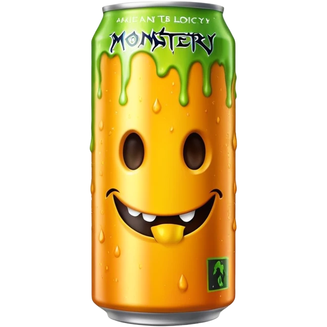 Mango Loco Monster energy drink emoji