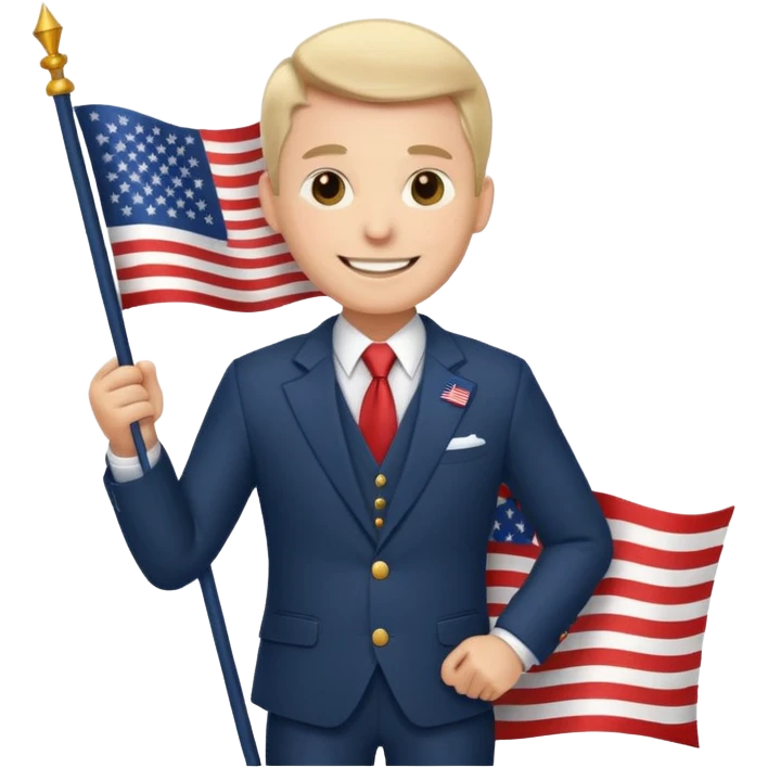 Patriotic Mayor emoji