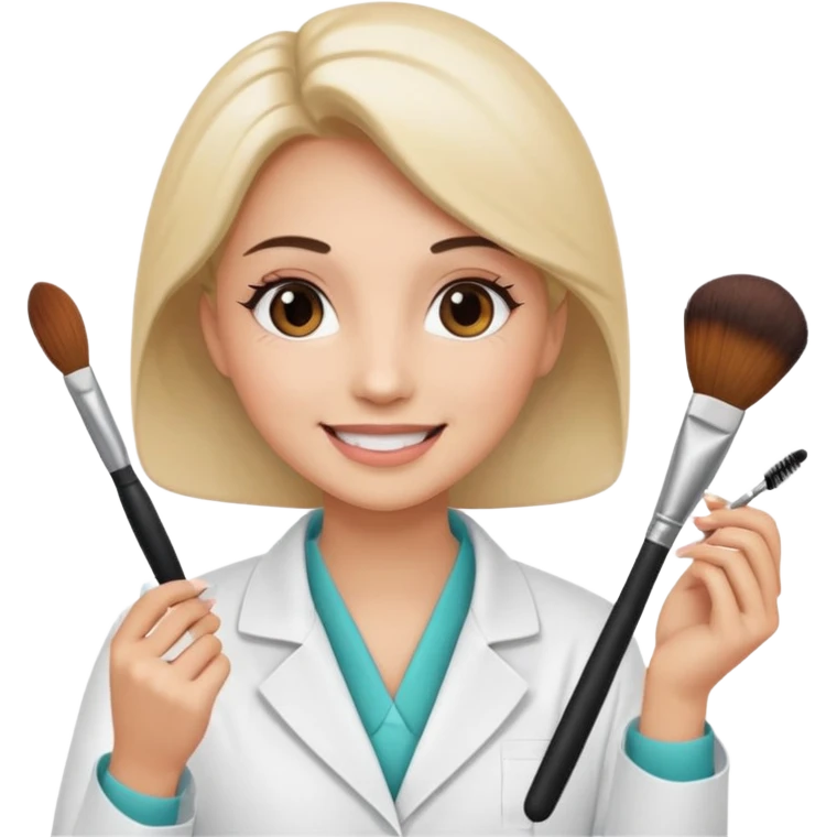 Beautician course master emoji