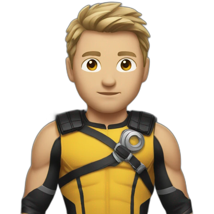 Hawkeye pose emoji