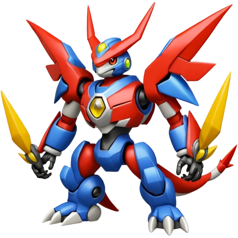  Pokémon-Fakémon-Digimon-fusion (full body) emoji