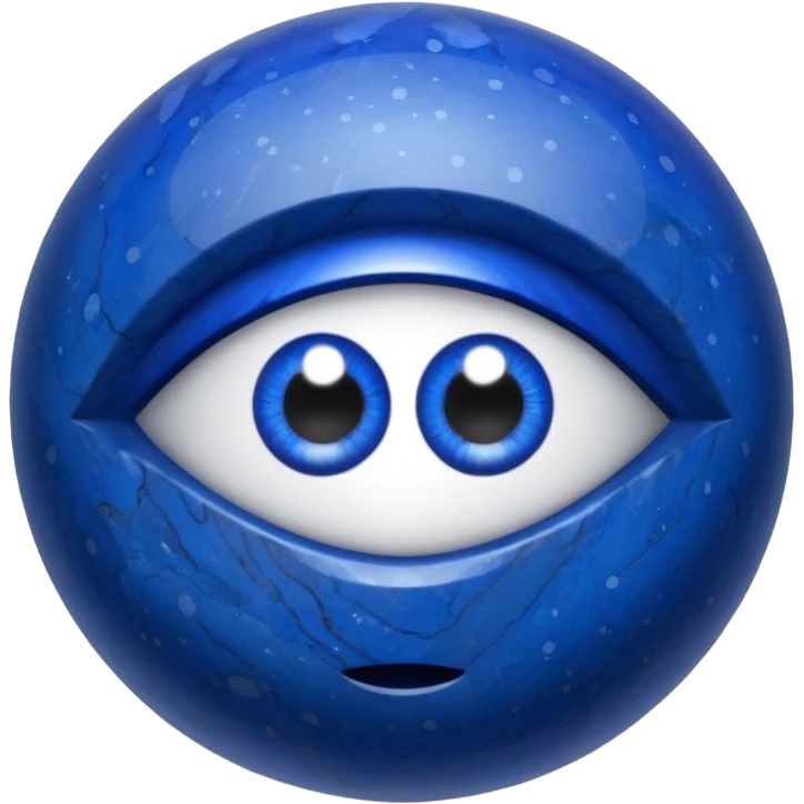 lapis lazuli with eyes  emoji