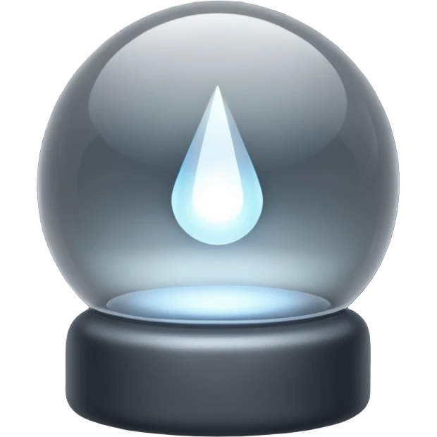 dark gray point of light emoji