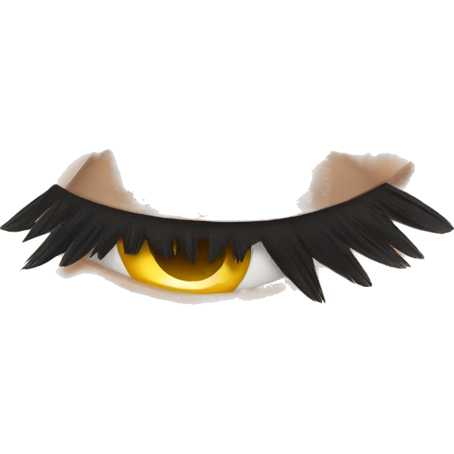 Fake lashes emoji