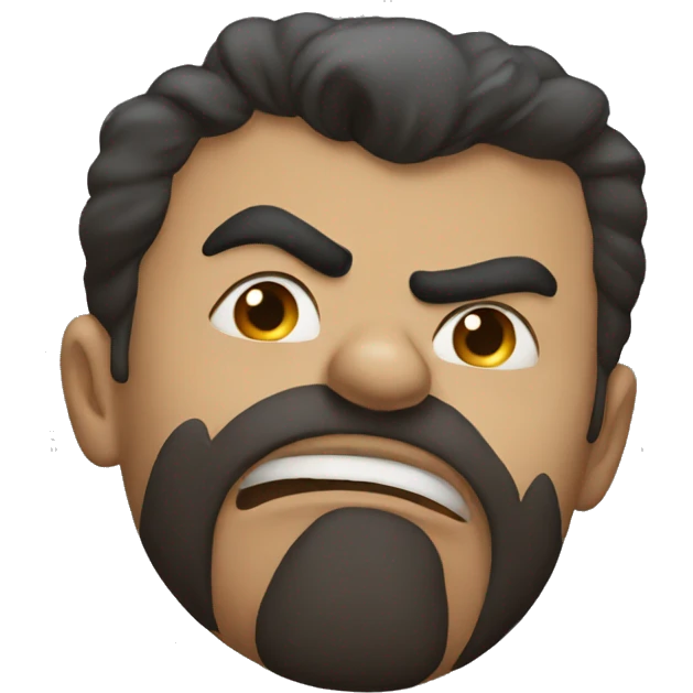 angry kiss emoji