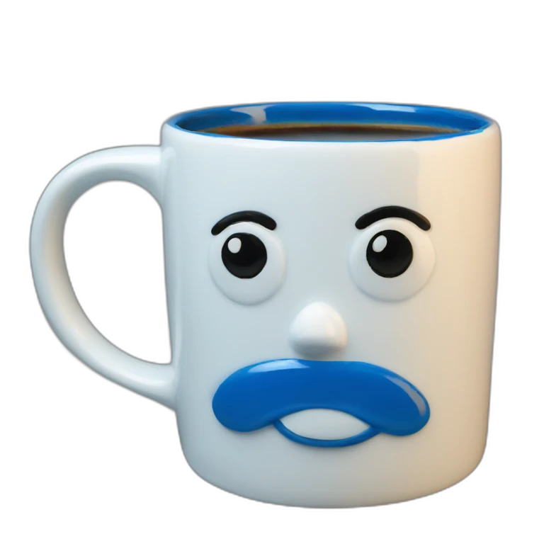 blue-handcrafted-coffee-mug emoji