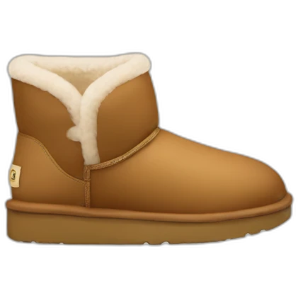 Low top uggs emoji