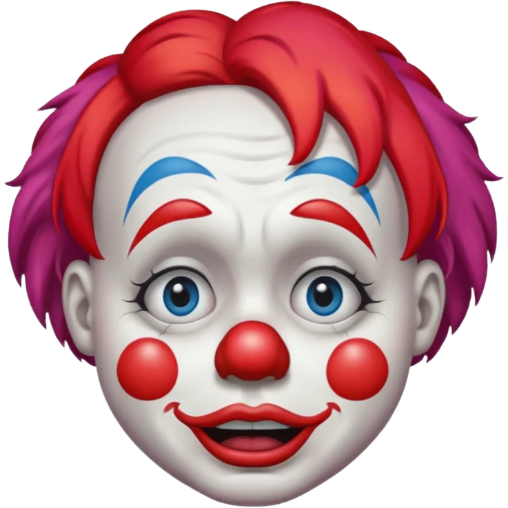 clown crying emoji