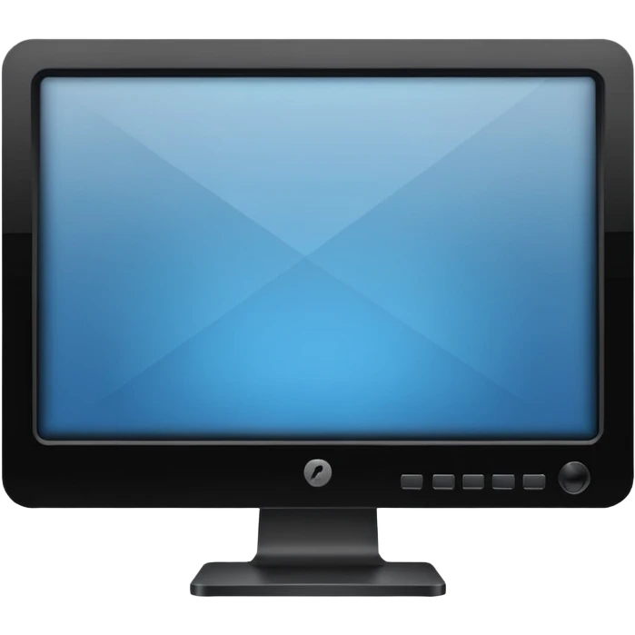 Computer monitor emoji
