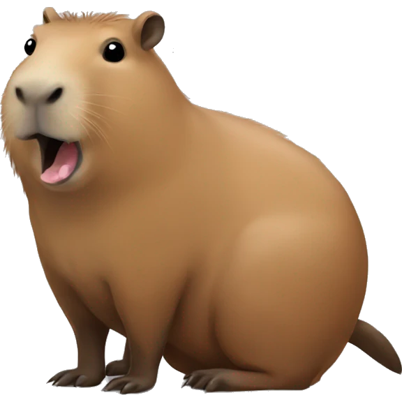 Capybara emoji