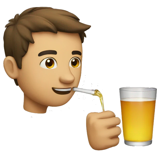 Drinking  emoji