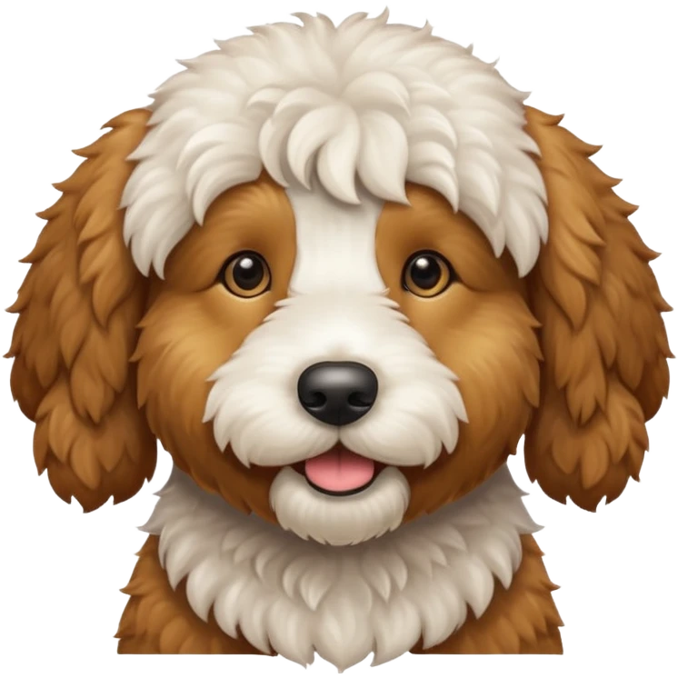 golden doodle  emoji