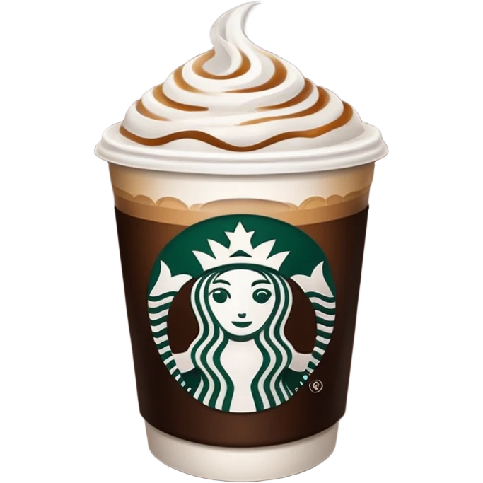 Starbucks coffee emoji