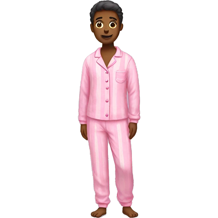pink pajamas emoji