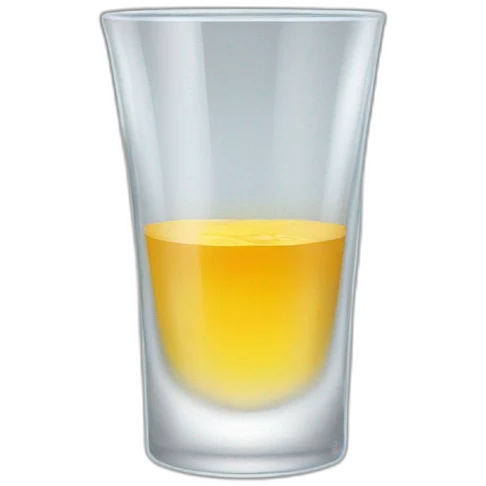 Vodka glass emoji
