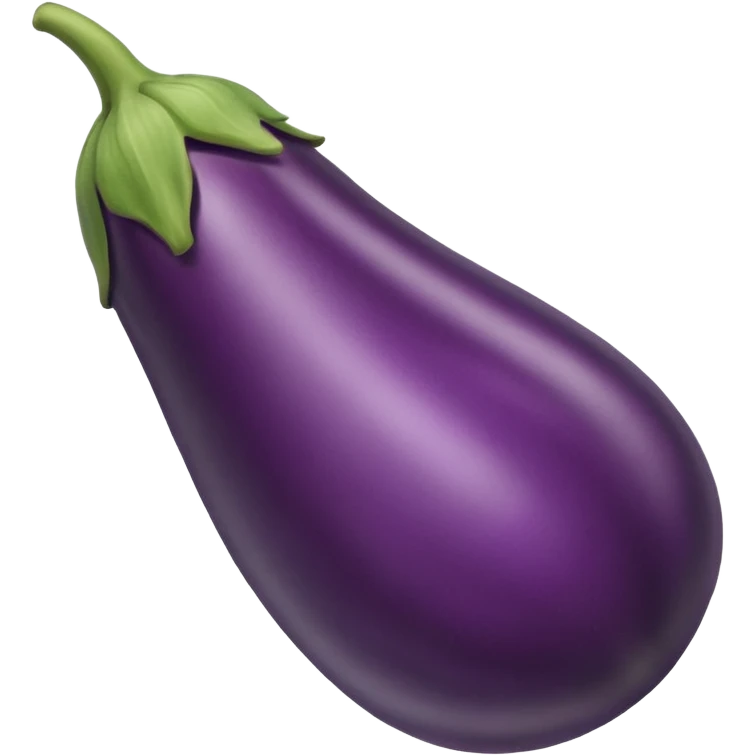Black eggplant  emoji
