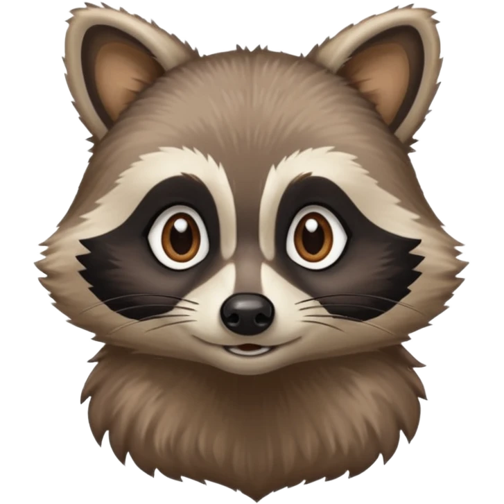 Rambly the raccoon emoji