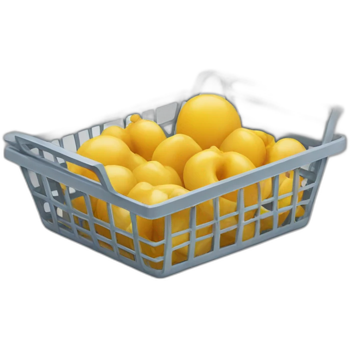 shopping tray emoji