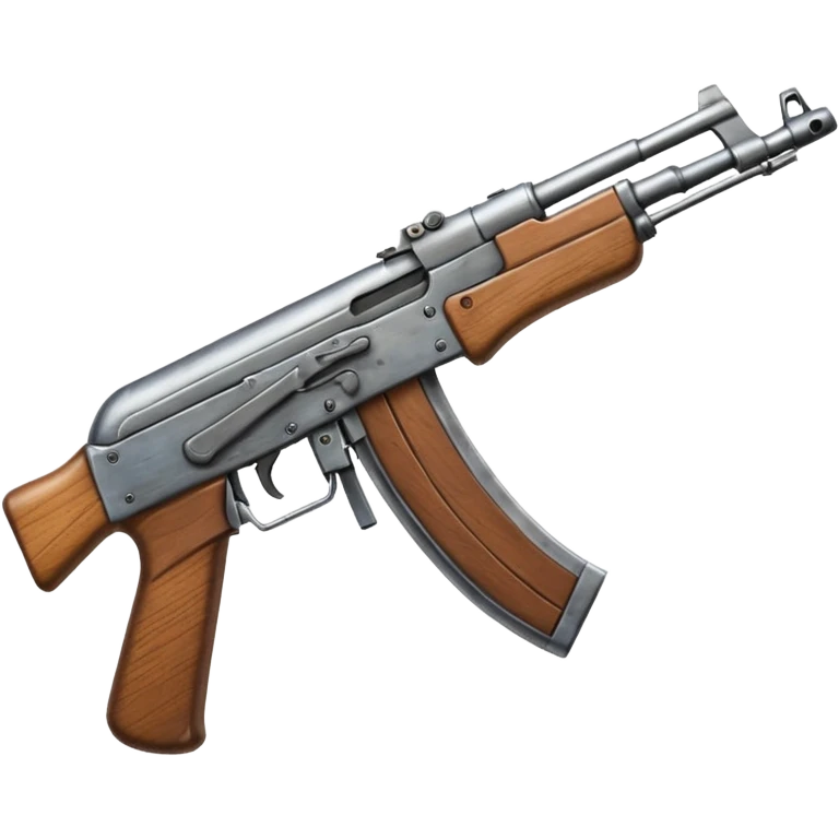 Realistic akm 47 emoji