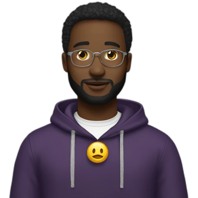 Damso faisant un doigt d’honneur emoji