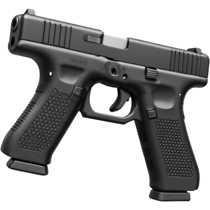 Glock 17, extended magazine emoji