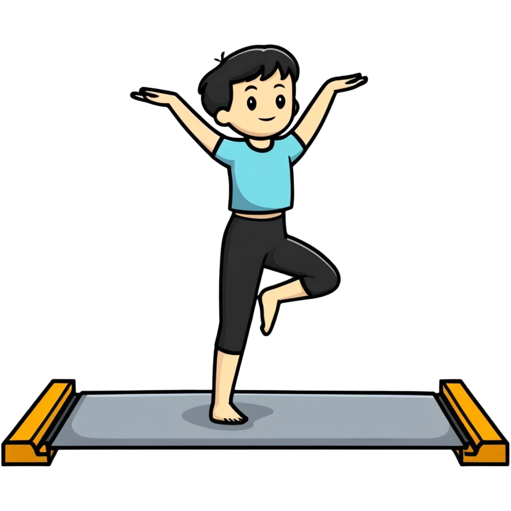 person doing bridge pose emoji