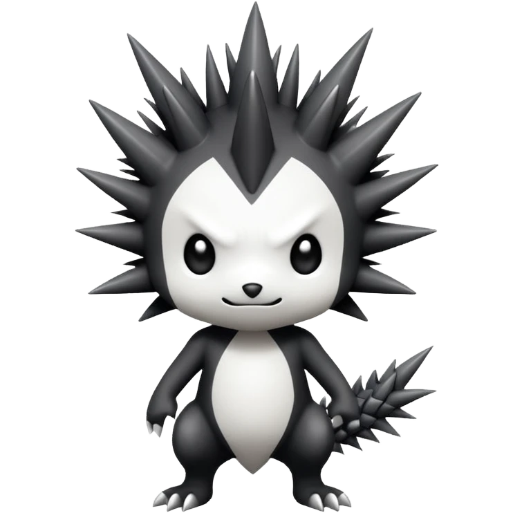 Cute edgy cartoonic anime-Fantasy-Fakémon-creature (full body) emoji