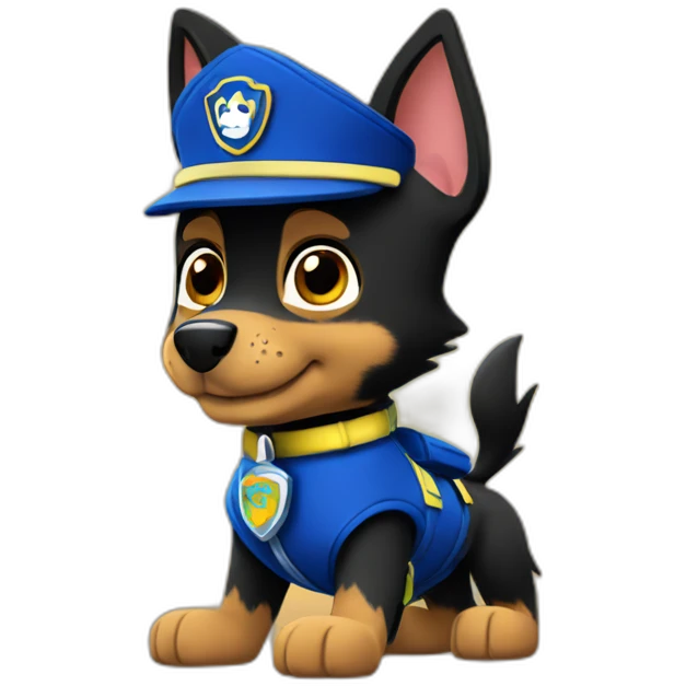 chase paw patrol halloween emoji