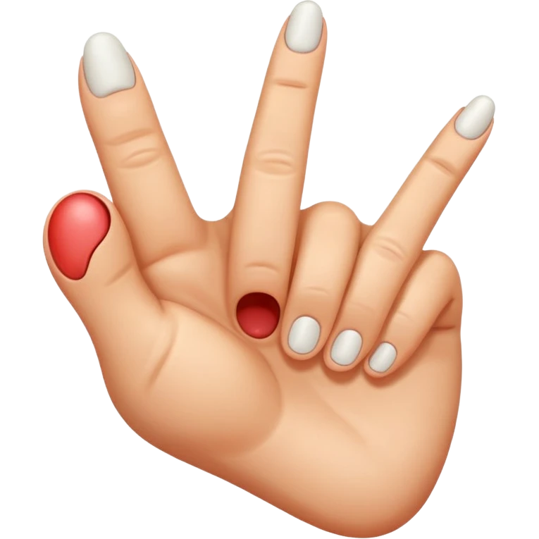Foot flipping you off emoji
