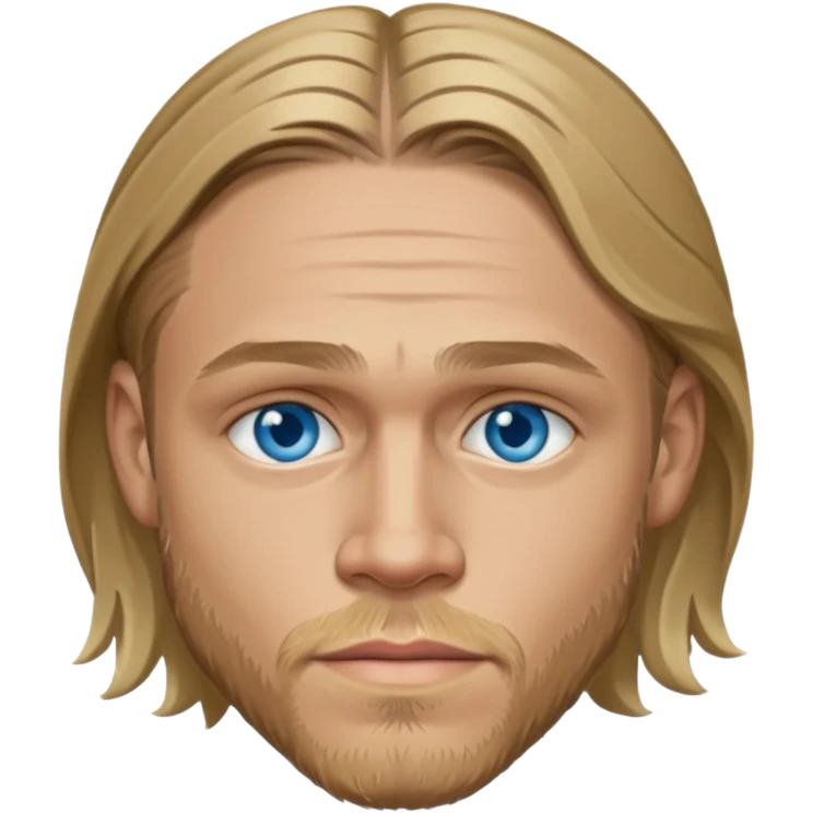 Charlie Hunnam with blue eyes emoji
