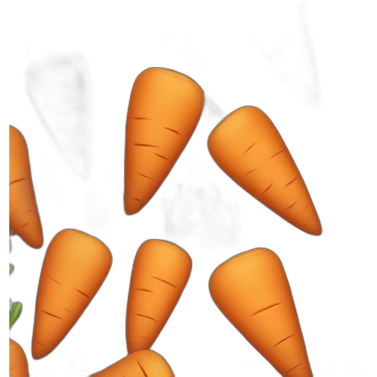 happy carrot emoji