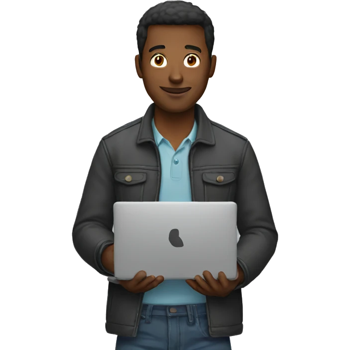man with laptop emoji