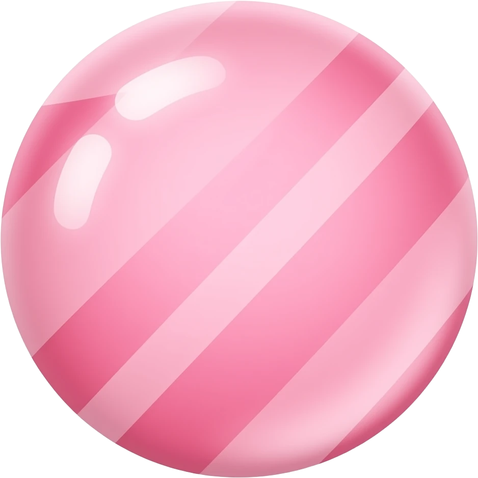 pink jelly bean emoji to use in messages emoji