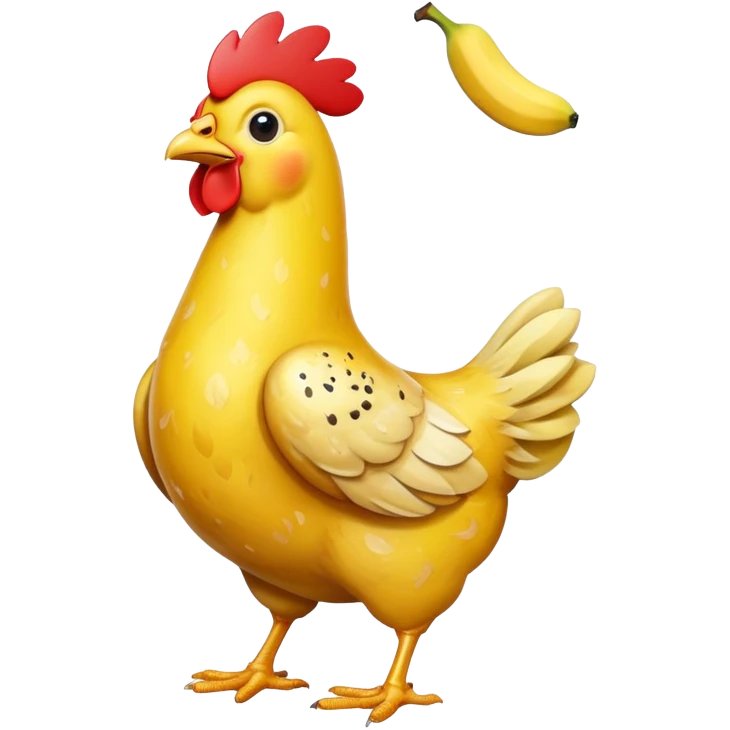 chicken sucking banna emoji