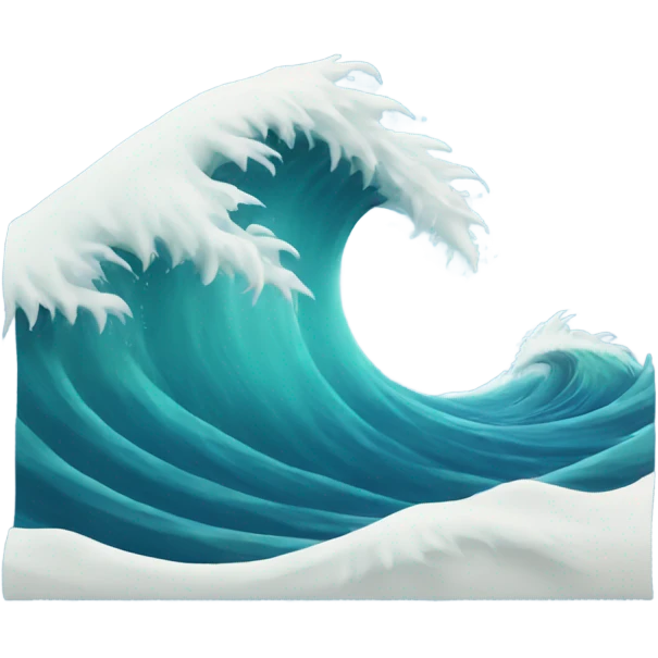 Wave  emoji