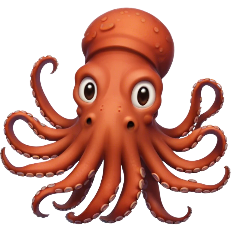 Sad octopus  emoji