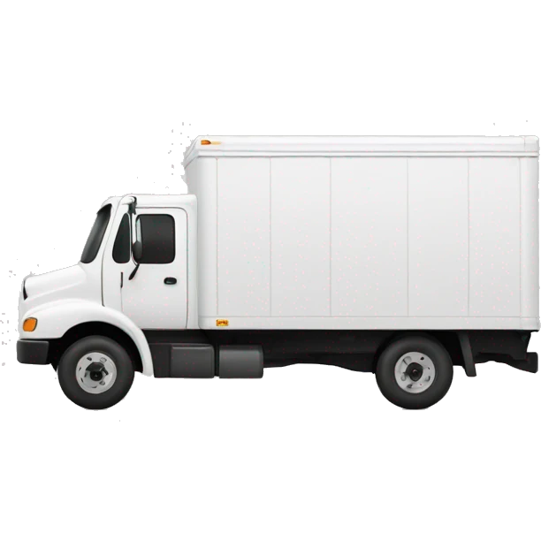 Boxtruck with letter "PGS” on the side emoji