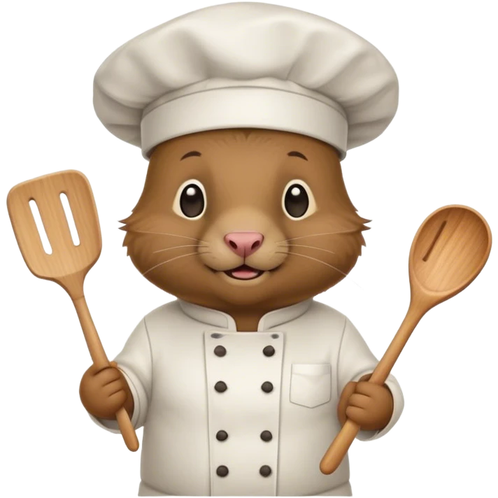 Chef wombat emoji