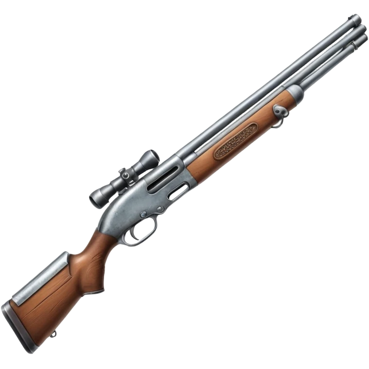double pipe metal shotgun emoji