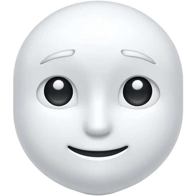 white emoji