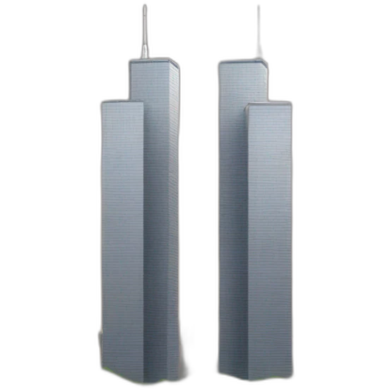 Twin towers buildings emoji