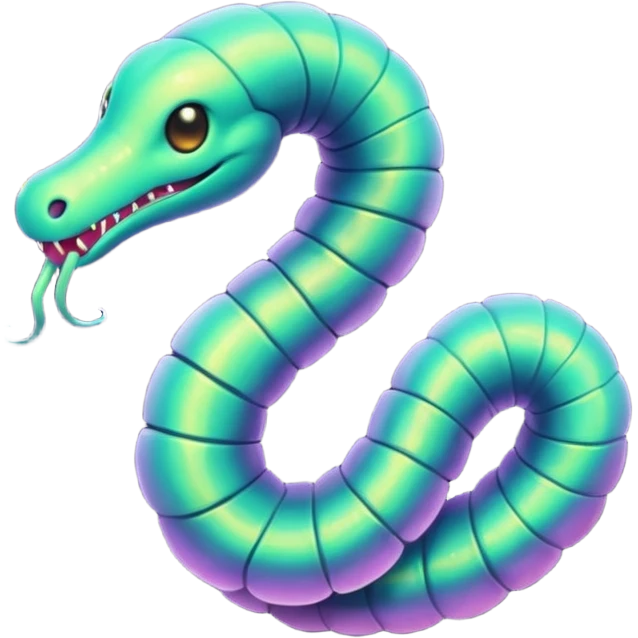 cosmic space worm emoji