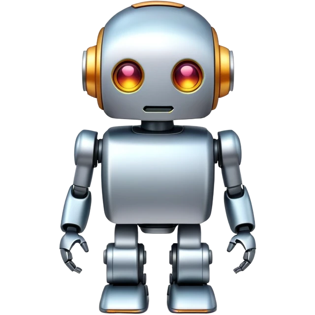 cute robot emoji