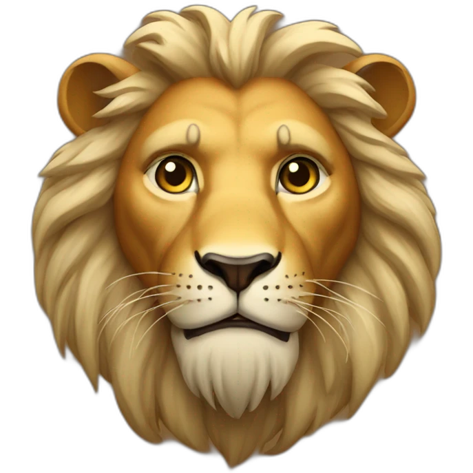 oldman lion emoji