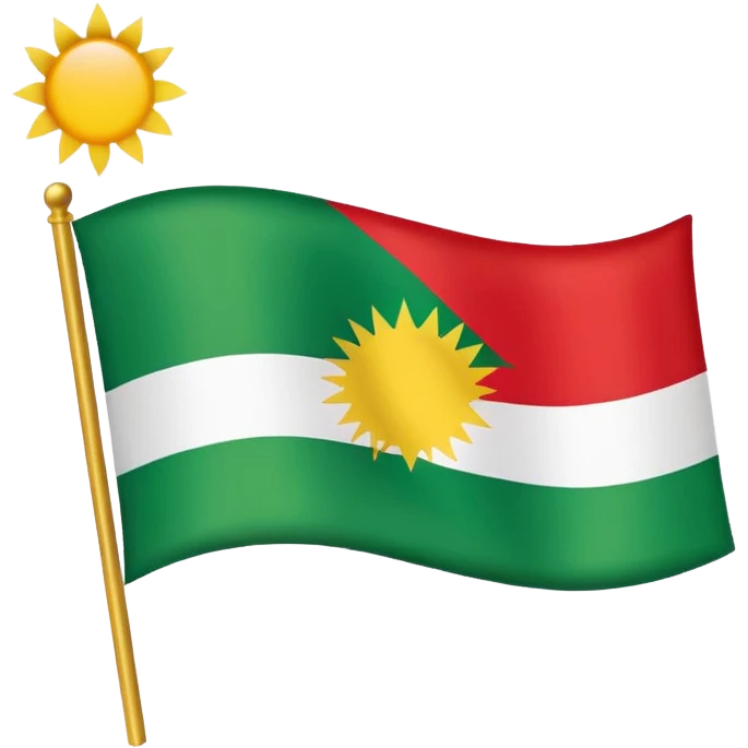 Kurdistan flag emoji