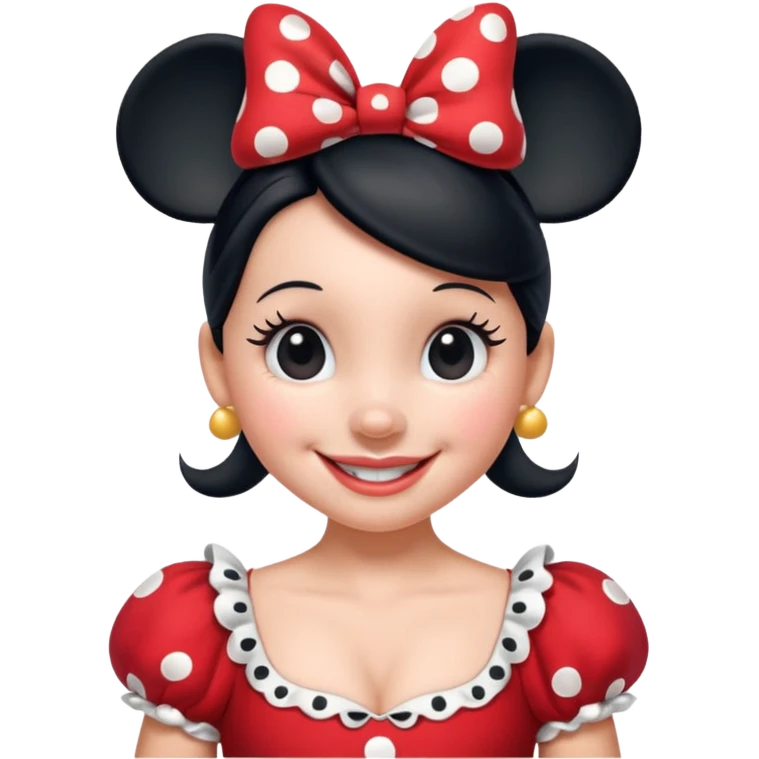 Minnie mouse emoji