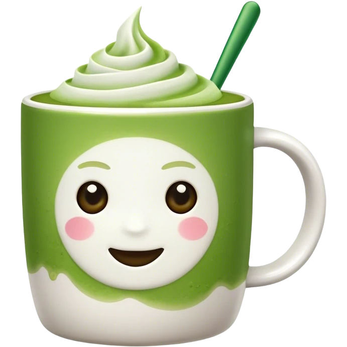 Starbucks matcha emoji